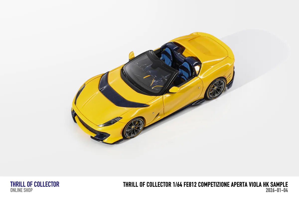 TOC 1:64 Ferrari 812C Aperta (10 Colours)