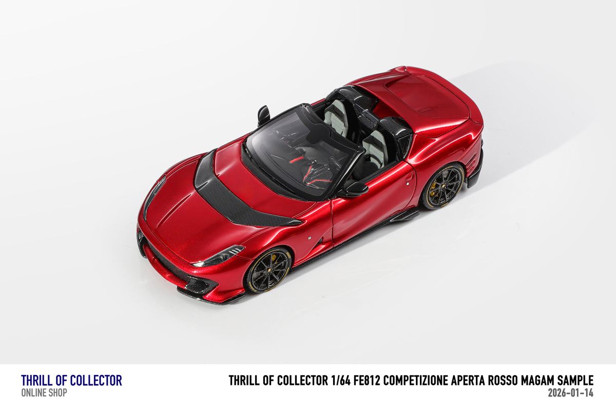 TOC 1:64 Ferrari 812C Aperta (10 Colours)