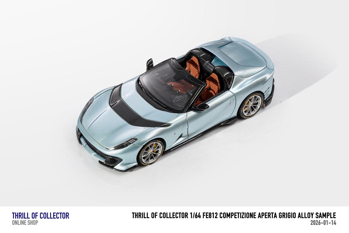 TOC 1:64 Ferrari 812C Aperta (10 Colours)