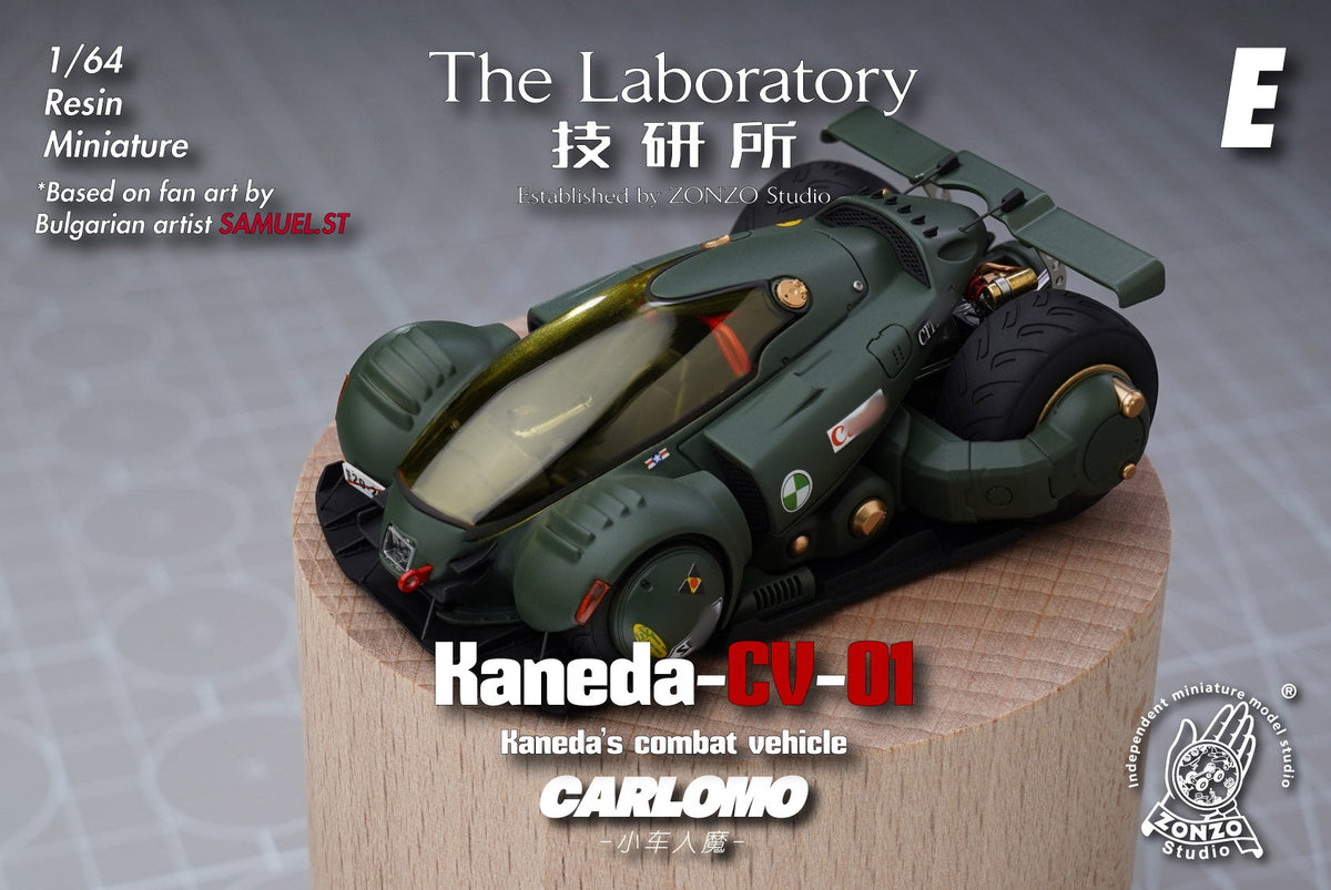 [Preorder] CARLOMO × The Laboratory 1:64 Kaneda 'CV-01' (7 Colours)