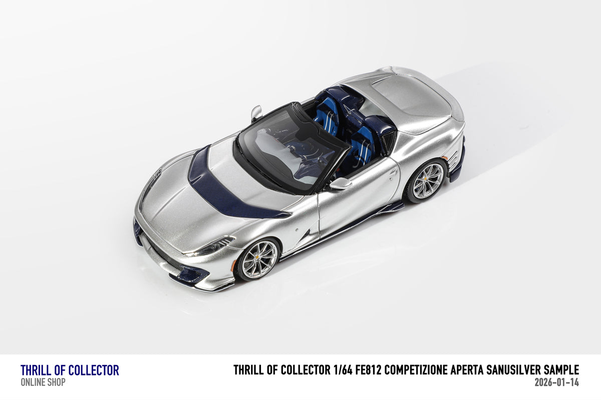 TOC 1:64 Ferrari 812C Aperta (10 Colours)