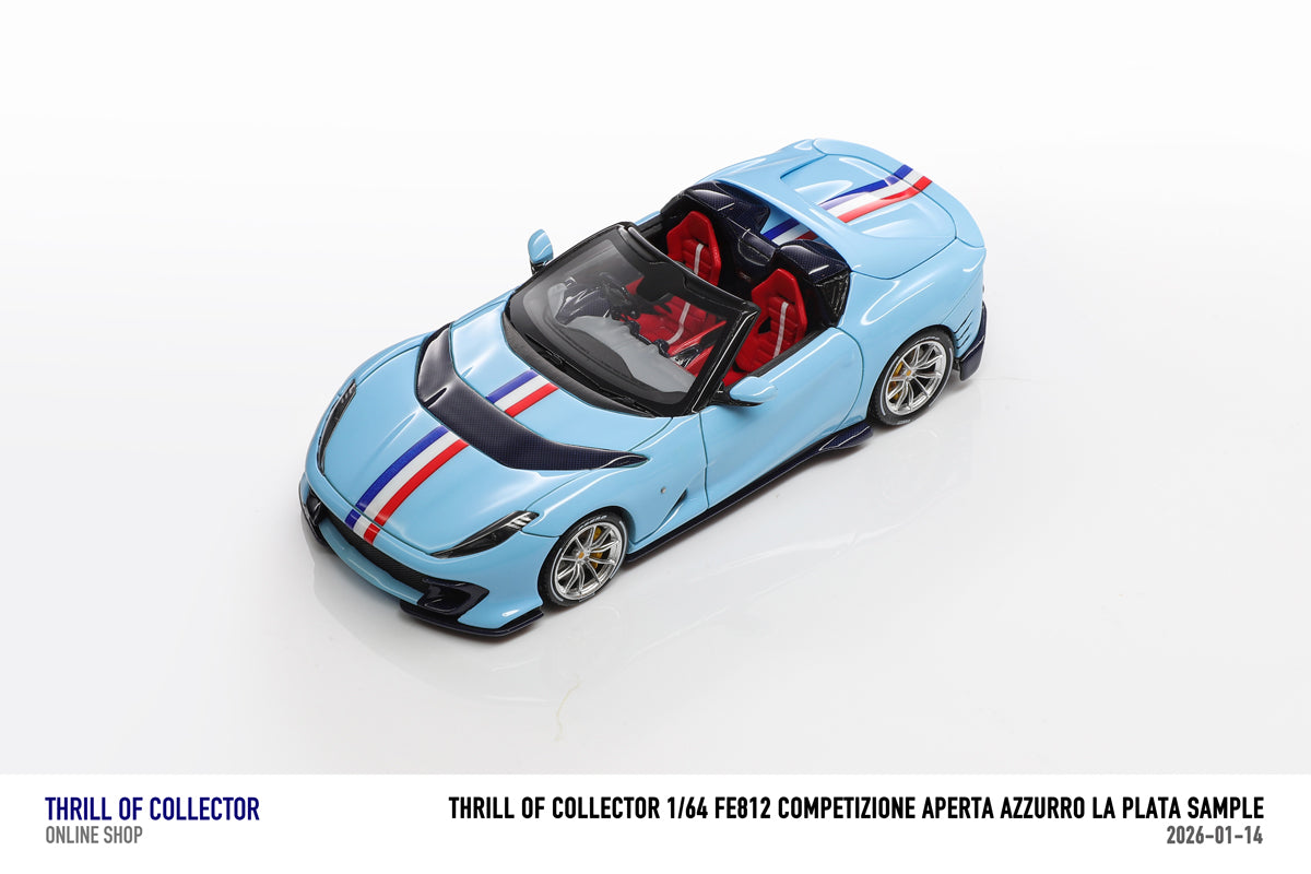 TOC 1:64 Ferrari 812C Aperta (10 Colours)