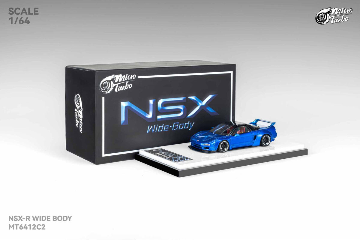 [Preorder] Microturbo 1:64 Custom NSX Wide Body - Candy Blue MT6412C2