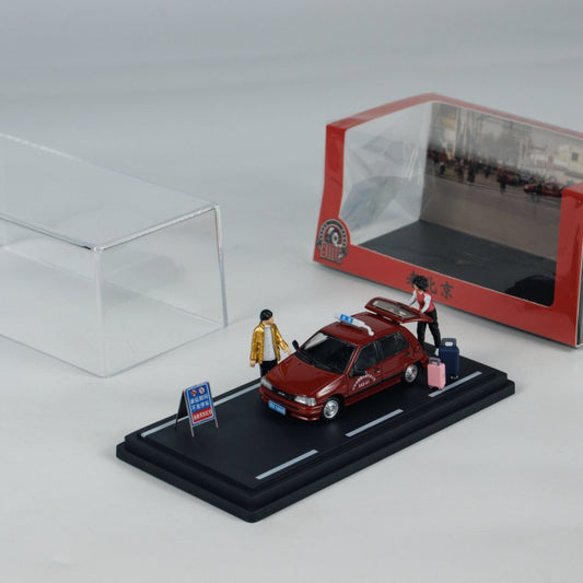 BM Creations 1:64 Daihasui Charade Beijing Taxi HEC 64B0445