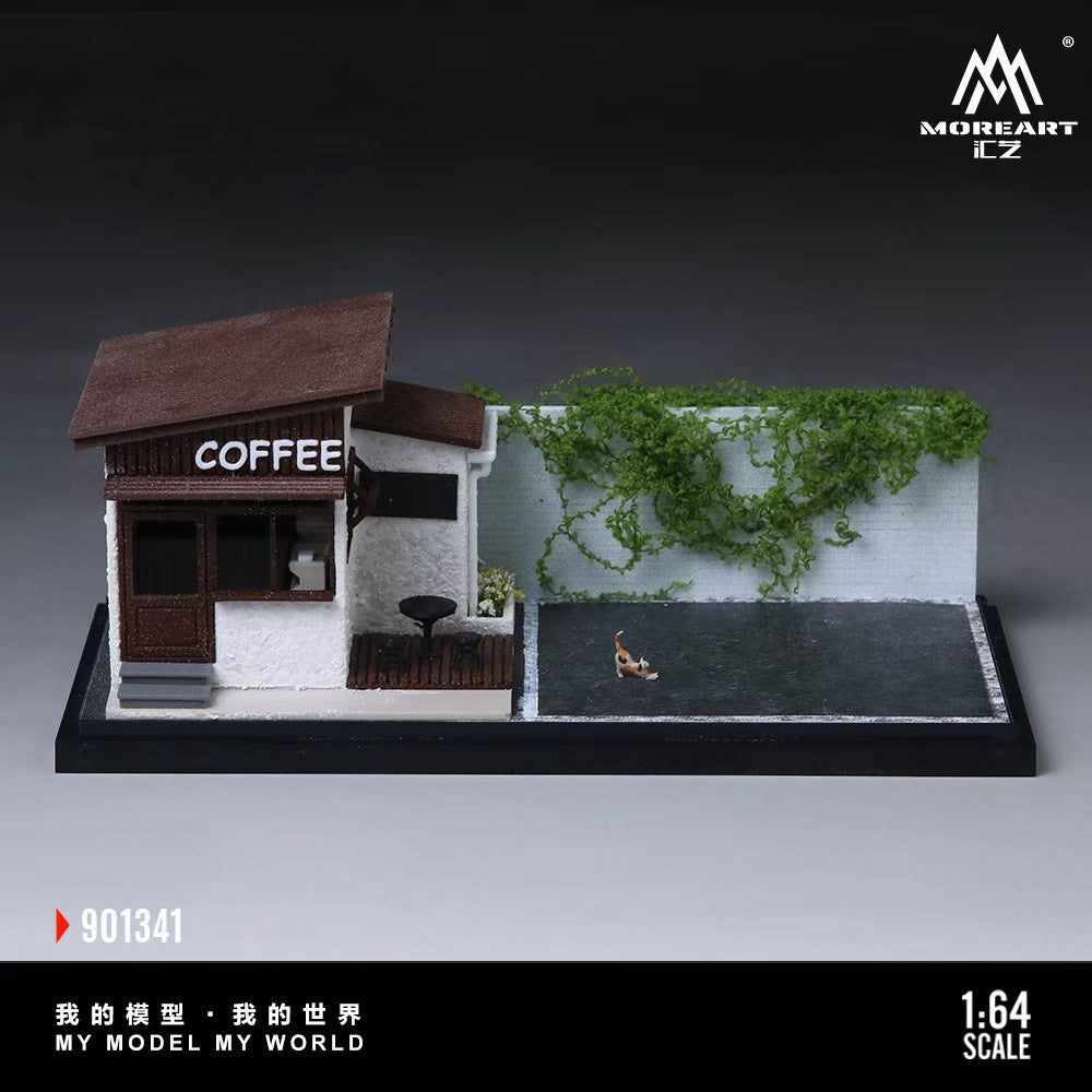 [Preorder] MoreArt 1:64 Coffee Shop Scene MO901341