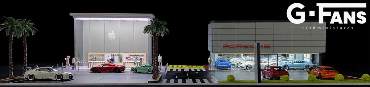 G.Fans 1:64 Diorama Apple Store Building 710032