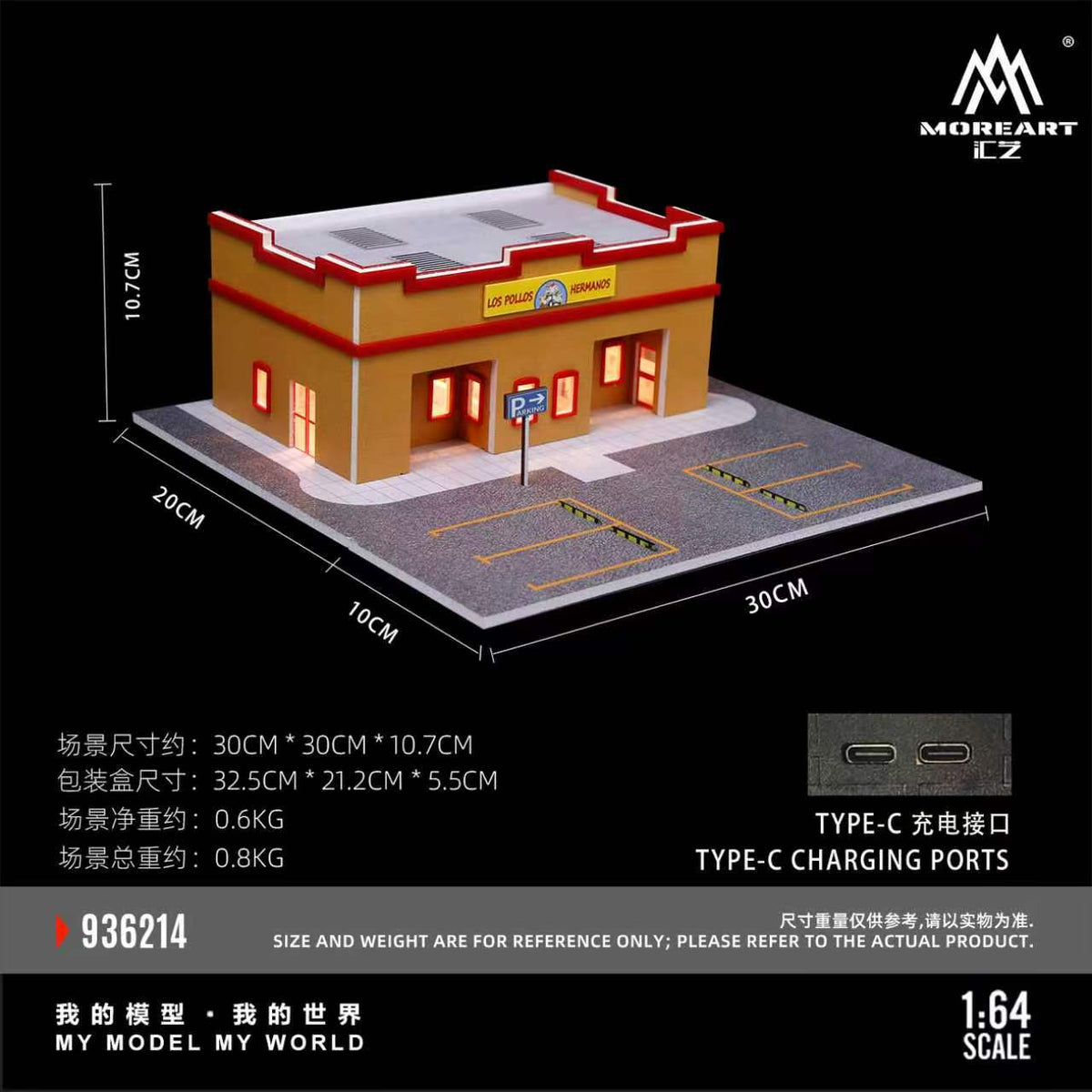[Preorder] MoreArt 1:64 LOS POLLOS HERMANOS MO936214