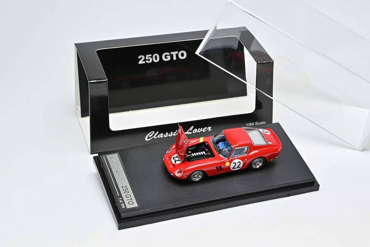 [Preorder] Classic Lover CL 1:64 Ferrari 250 GTO Chassis 3757GT #22 Rosso Corsa