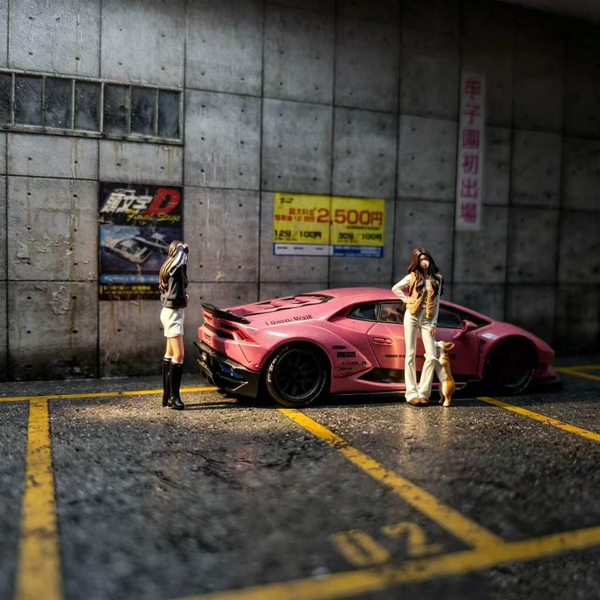 [Preorder] WT Minifactory 1:64 Dog Walking Duo WT2026062218
