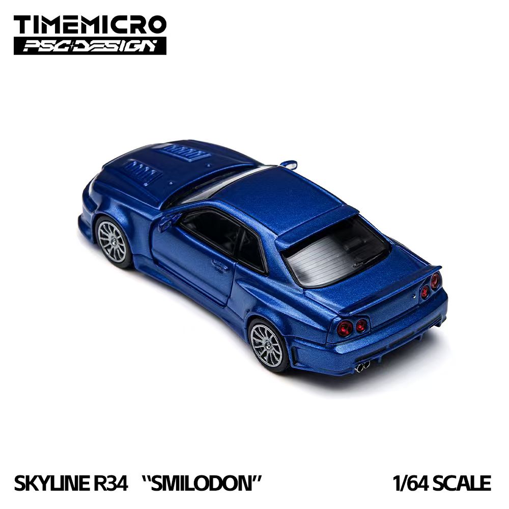 [Preorder] TimeMicro × PSC DESIGN 1:64 R34 "Smilodon" × RWB 964 Navy Blue TM648403/ TM648404