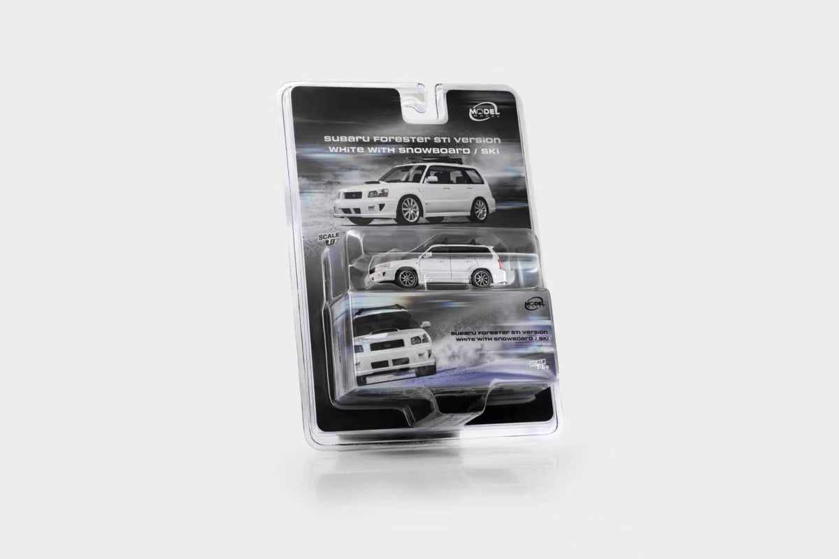 [Preorder] Model Model 1:64 Subaru Forester STI Version White MM64-SG9-003