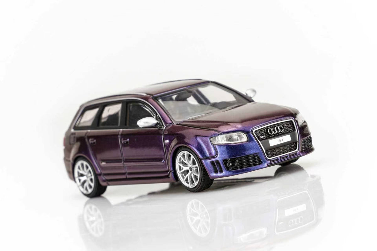 [Preorder] MOTORHELIX 1:64 Audi RS4 (B7) 2005 (3 Colours) M68307 / M68308 / M68311
