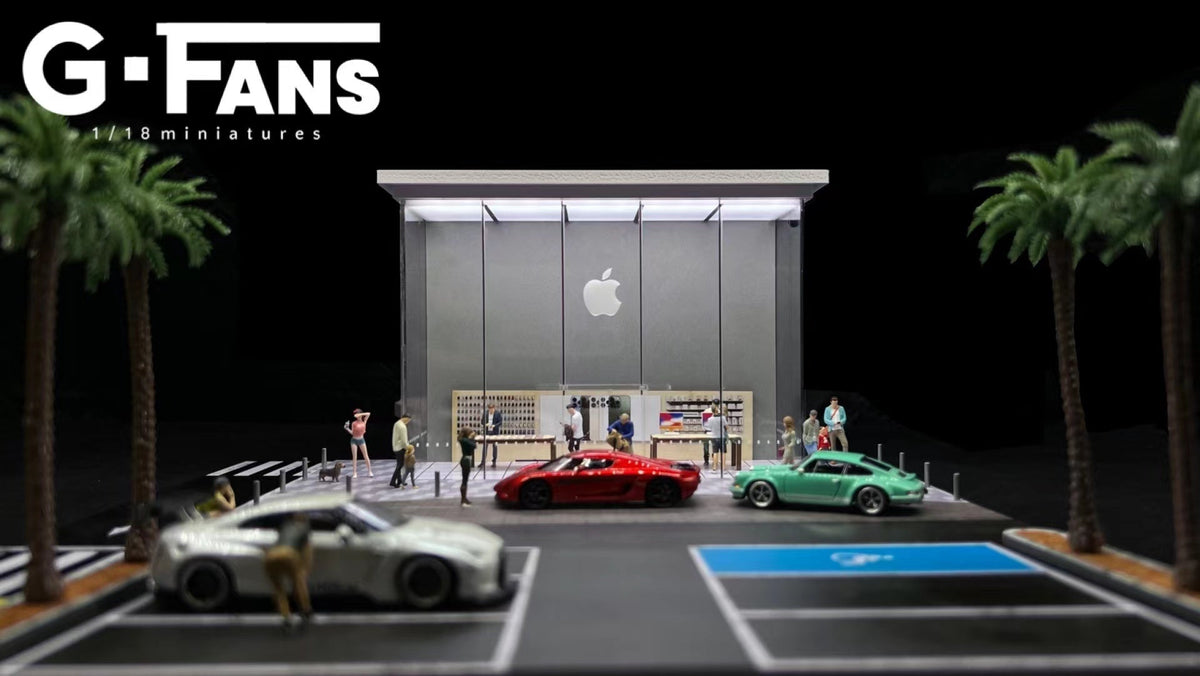 G.Fans 1:64 Diorama Apple Store Building 710032