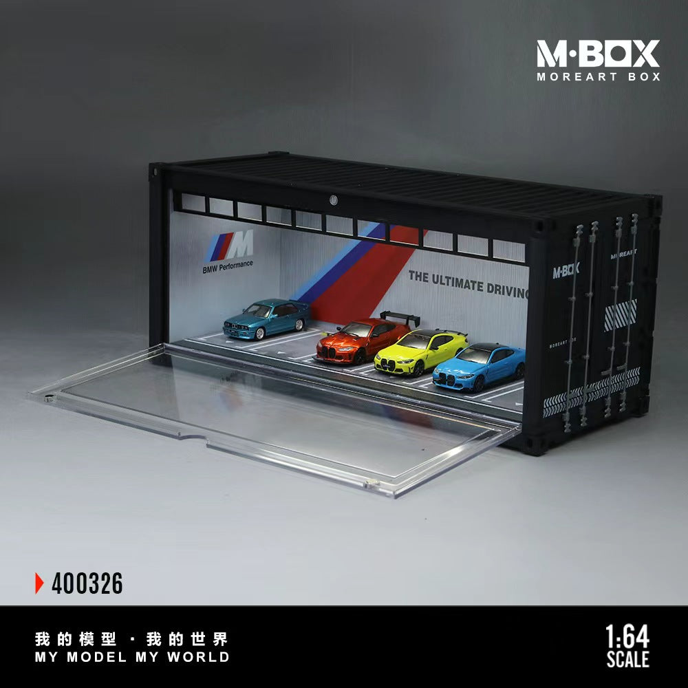 [Preorder] MBOX 1:64 CONTAINER MODEL STORAGE SCENE (2 Versions) MB400325/MB400326