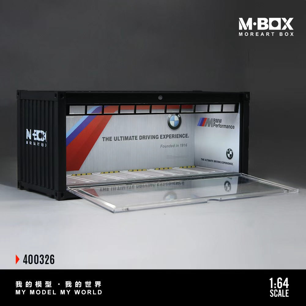[Preorder] MBOX 1:64 CONTAINER MODEL STORAGE SCENE (2 Versions) MB400325/MB400326