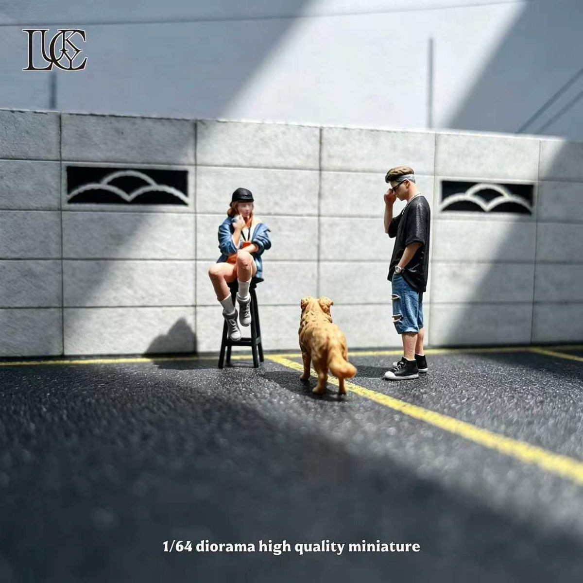 [Preorder] Lucky Studio 1:64 "Dog-Walking Buddies" Set LK2026071717