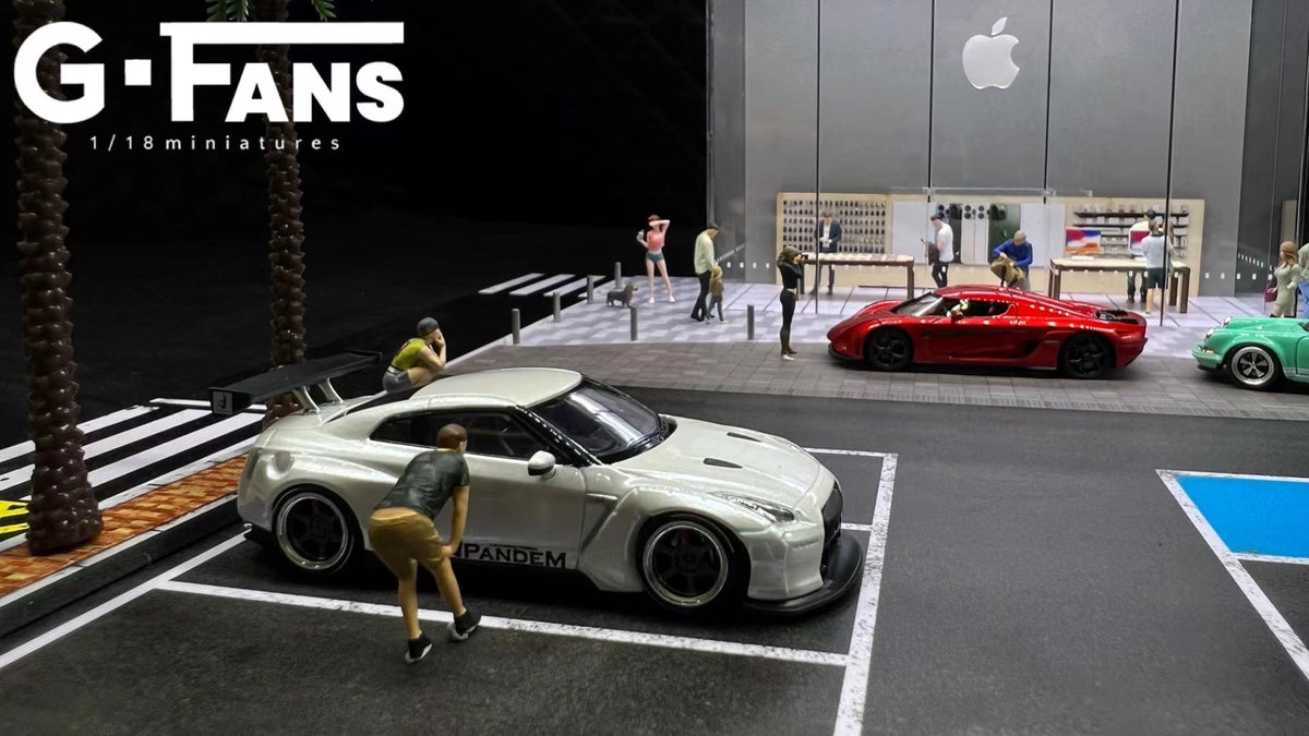 G.Fans 1:64 Diorama Apple Store Building 710032