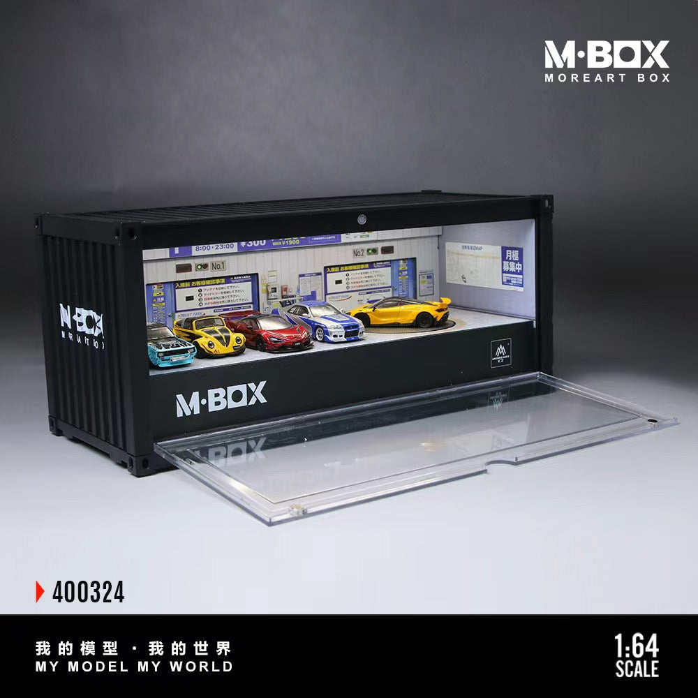 [Preorder] MBOX 1:64 CONTAINER MODEL STORAGE SCENE (2 Versions) MB400323/MB400324