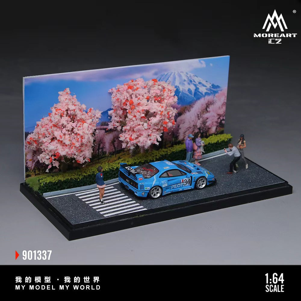 [Preorder] MoreArt 1:64 SPRING SPECIAL - FUJI CHERRY BLOSSOM SCENE MO901337