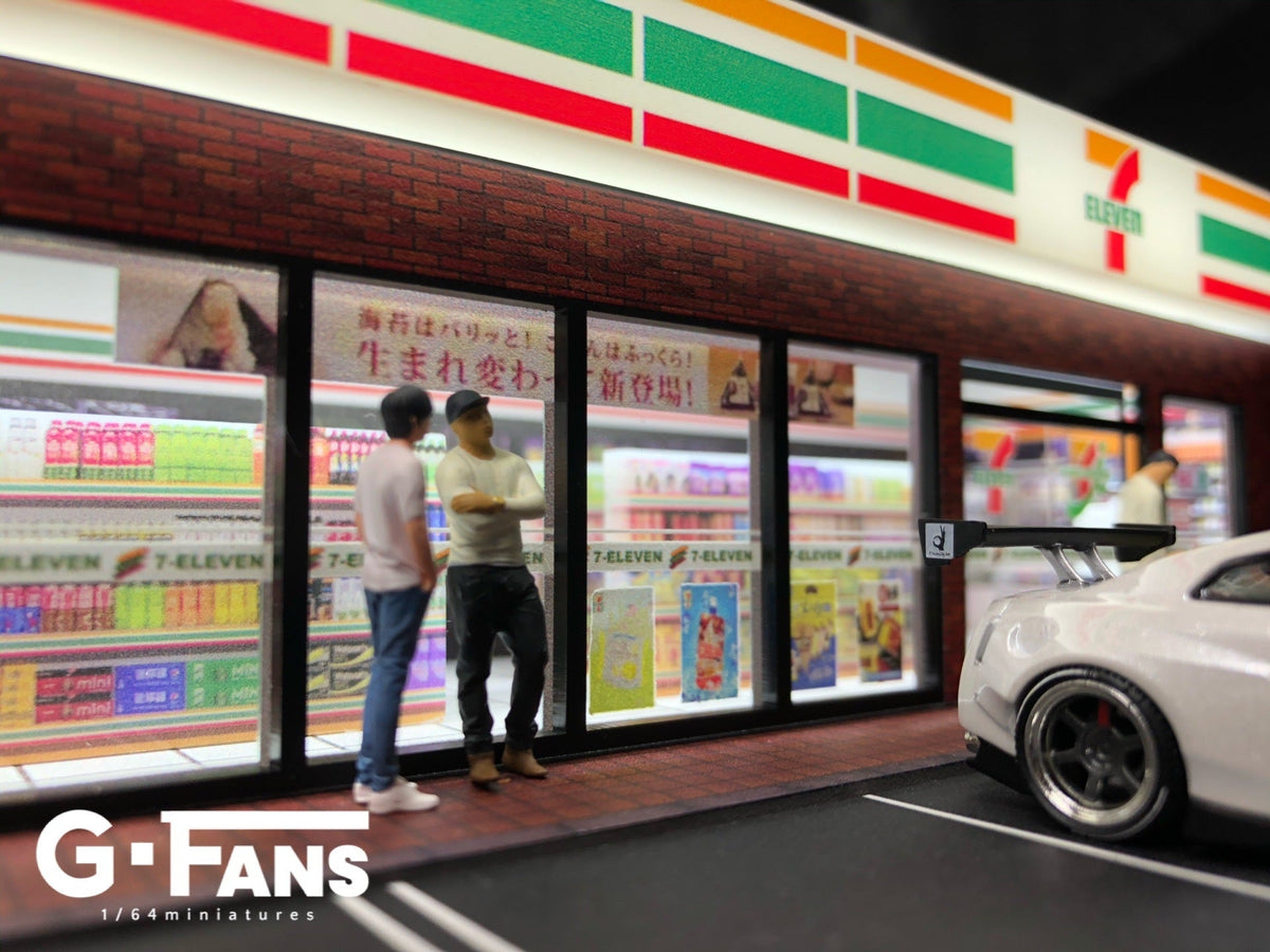 G.Fans 1:64 7-Eleven Diorama 710020