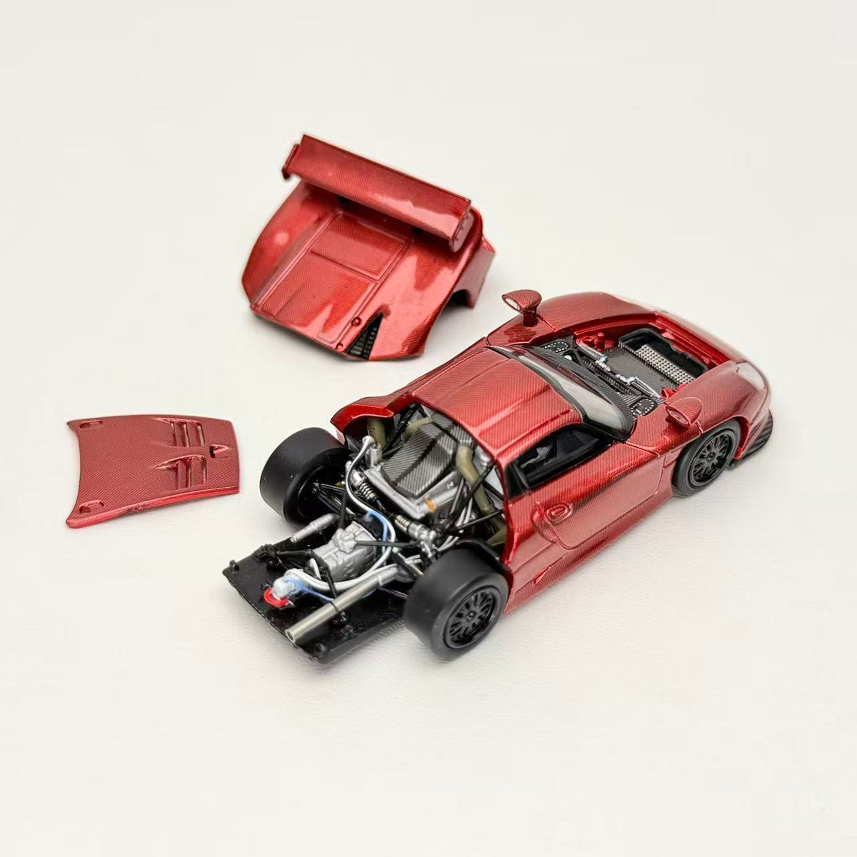 Transcend model 1:64 Porsche 911 GT1 24h LeMans 1997 (2 Colours)