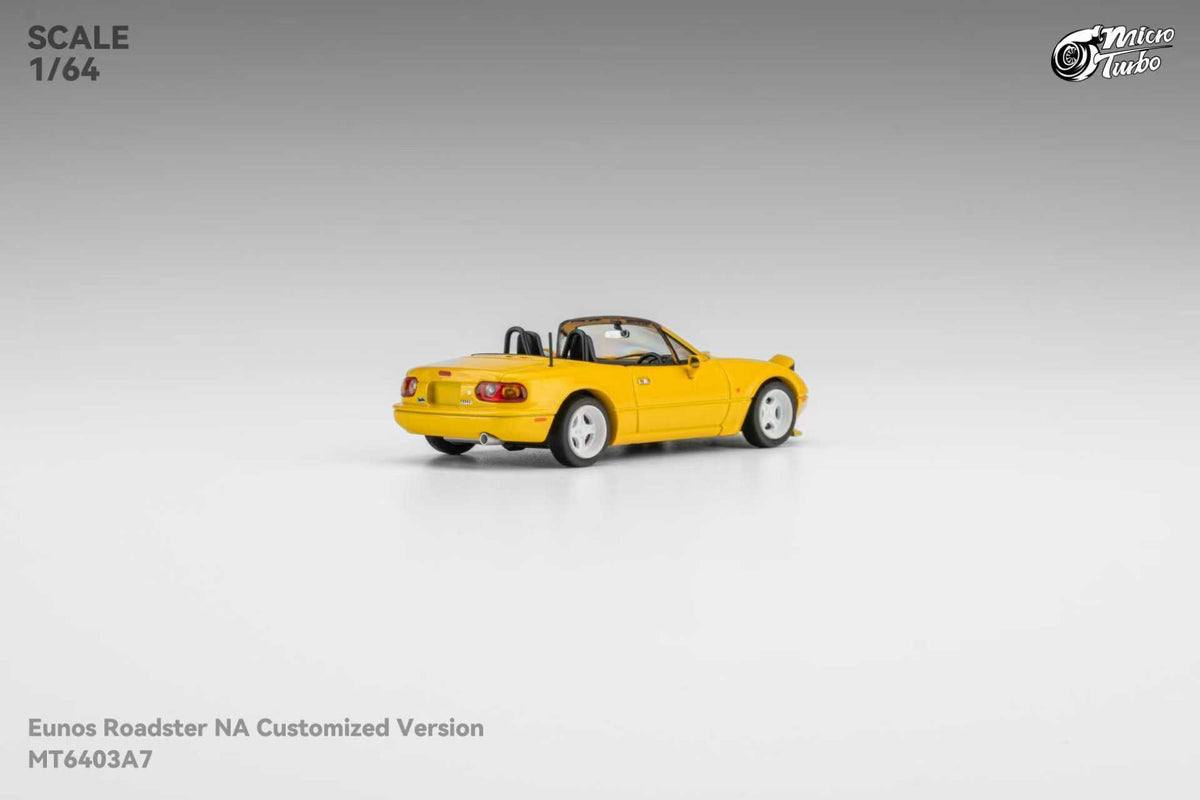 Microturbo 1:64 Mazda MX5 - Metallic Yellow MT6403A7