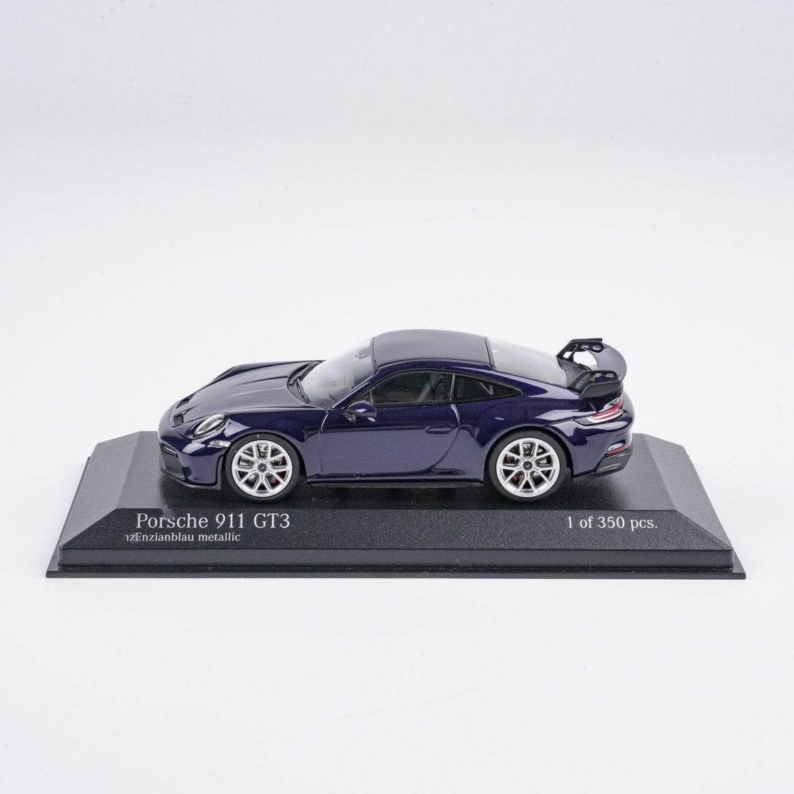 MINICHAMPS 1:43 PORSCHE 911(992) GT3 2021- BLUE METALLIC  410069208