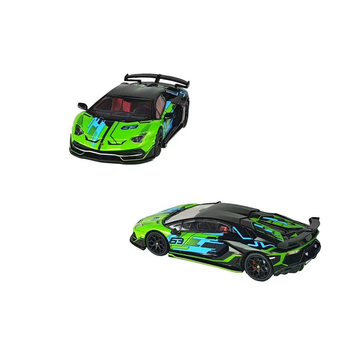 Maxwell Model 1:64 Lamborghini Aventador SVJ63 (3 Colours) Mw6435008/Mw6435009/Mw6435010