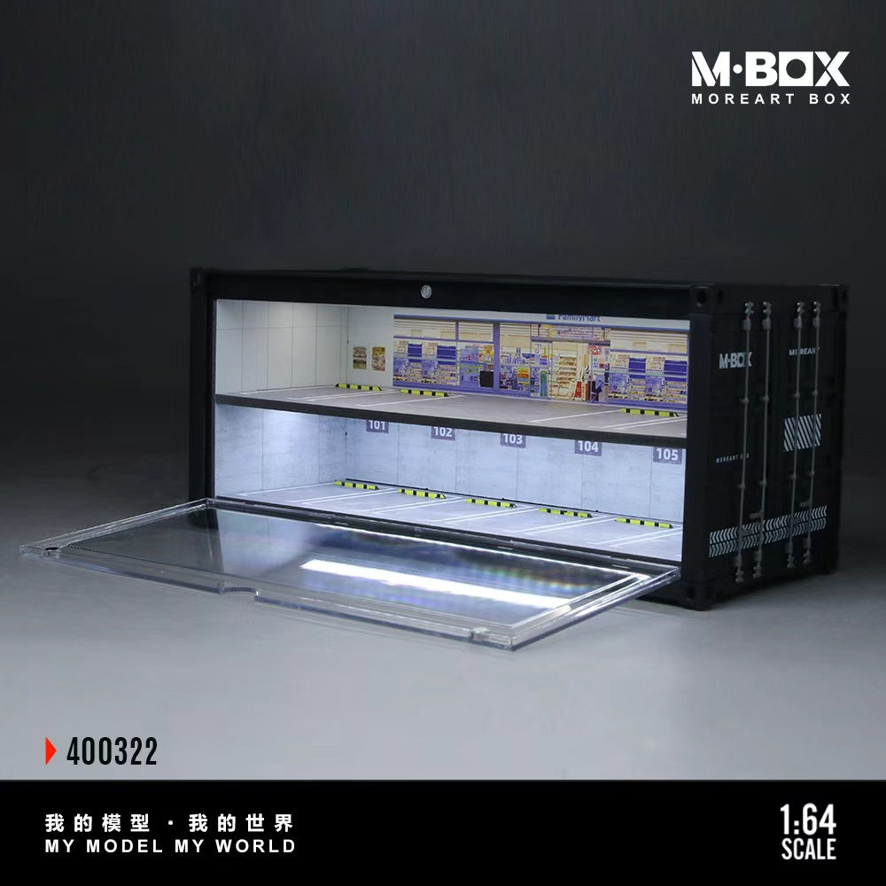 [Preorder] MBOX 1:64 CONTAINER MODEL STORAGE SCENE (2 Versions) MB400321/MB400322
