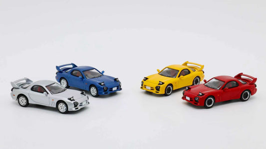 Sonic Gear 1:64 Mazda RX-7 (FD3S) Speed A-Spec (4 Colours)