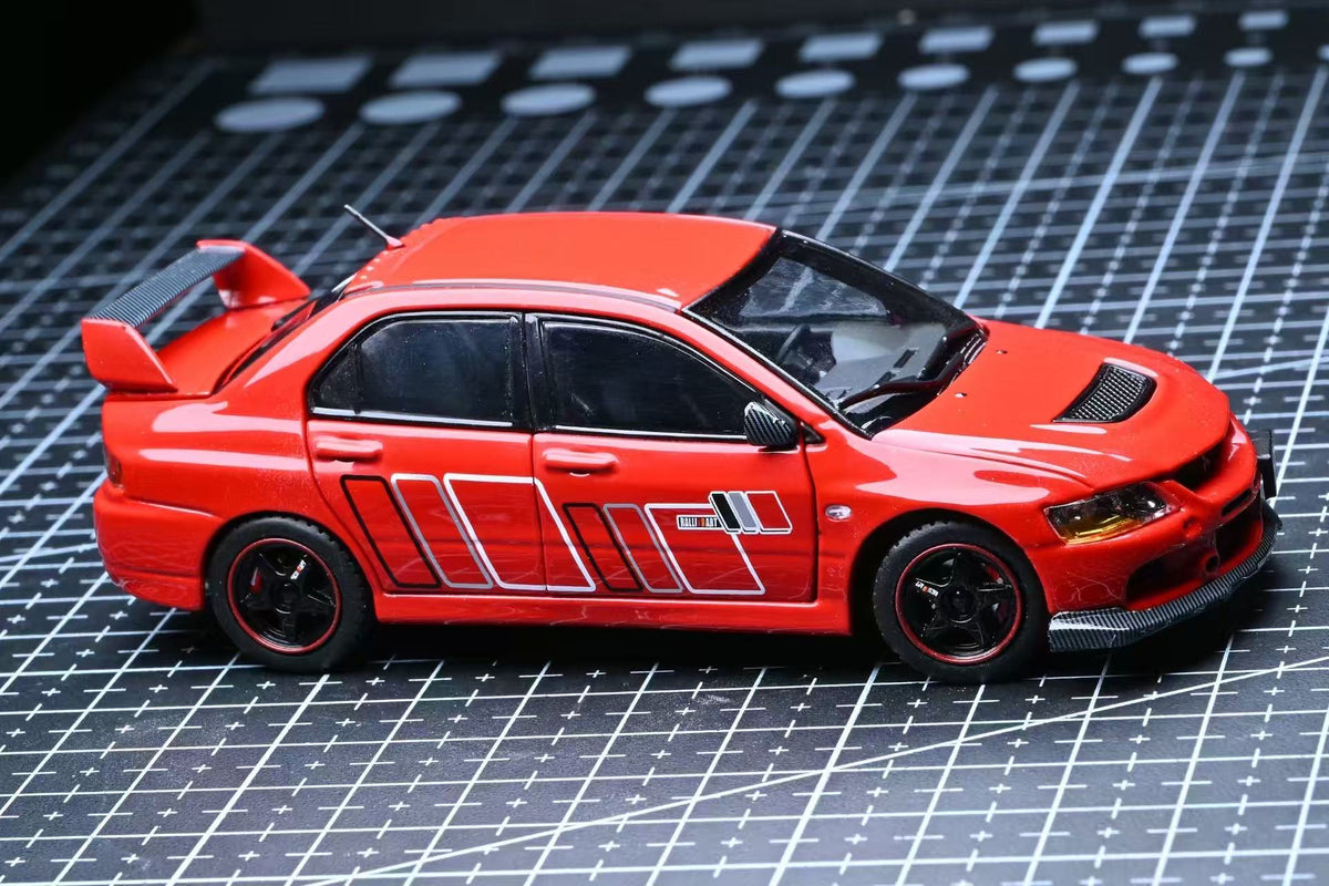 [Preorder] GatherJoy 1:43 Mitsubishi Lancer Evolution Ⅸ RALLIART Red