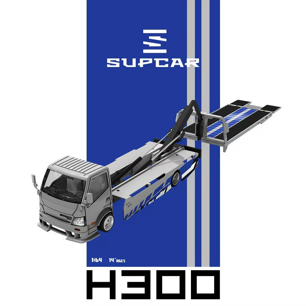 [Preorder] SUPCAR 1:64 H300 Blue&Silver Livery SC647238