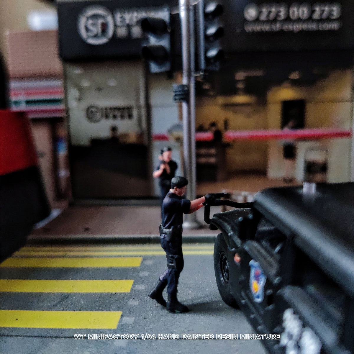 WT Minifactory 1:64 Hong Kong-style Police and gangster (2 Versions) WT2025061609