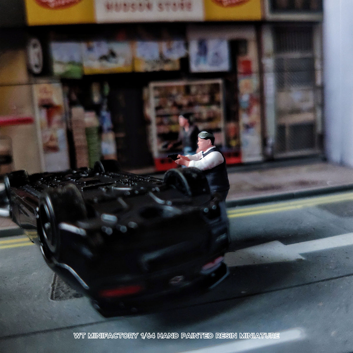 WT Minifactory 1:64 Hong Kong-style Police and gangster (2 Versions) WT2025061609