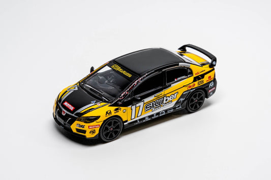 DCT 1:64 Honda Civic Type R 2007 - Racing RHD LL-021-333