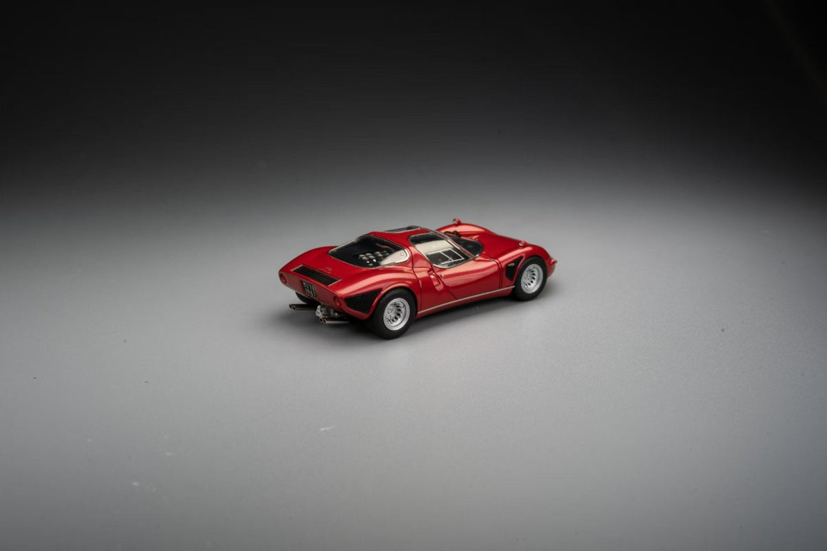 [Preorder] Car's Lounge x Motor Gallery 1:64 1967 Alfa Romeo 33 Stradale (5 Colours)