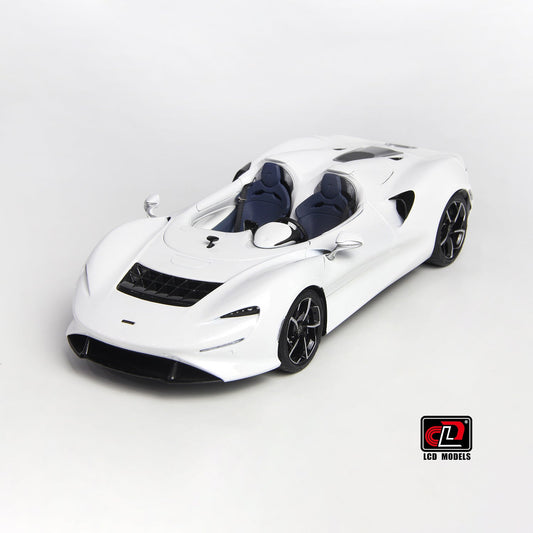 LCD 1:18 McLaren ELVA - White LCD18015-WH