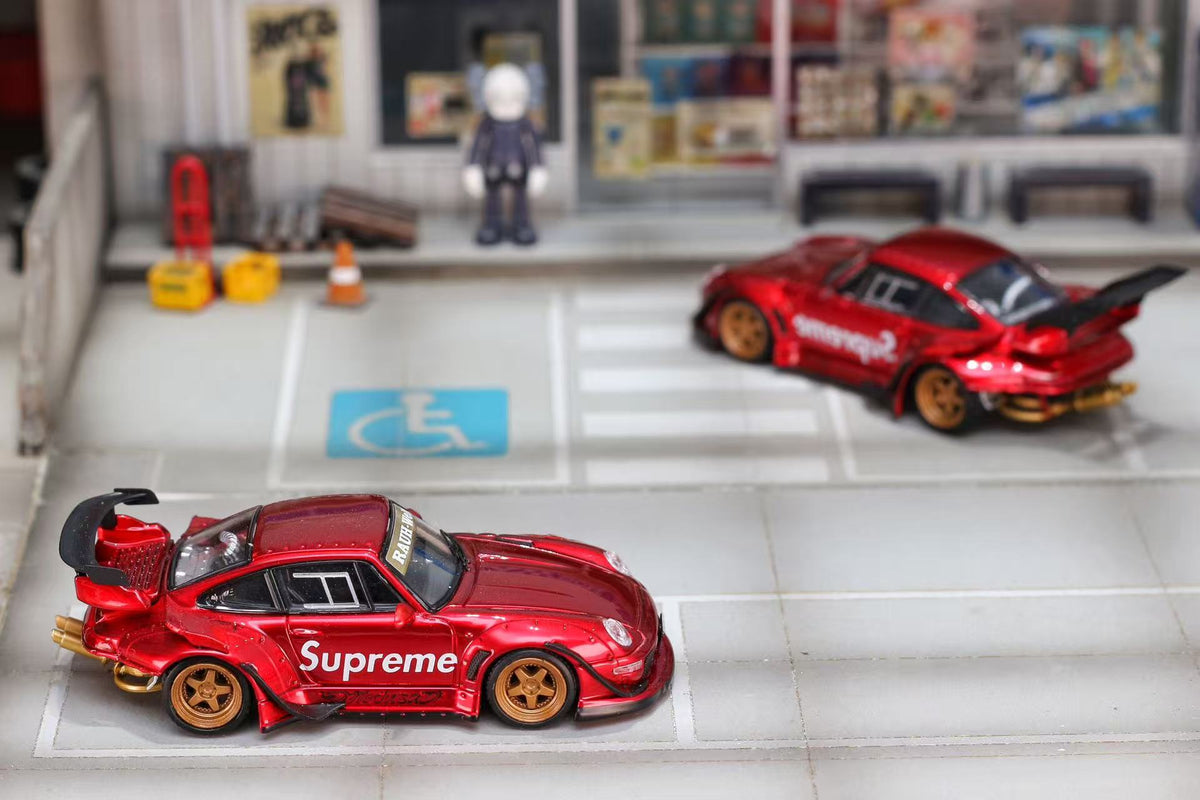 [Preorder] Street Weapon 1:64 RWB 993 Supreme Metallic Red (2 Versions)