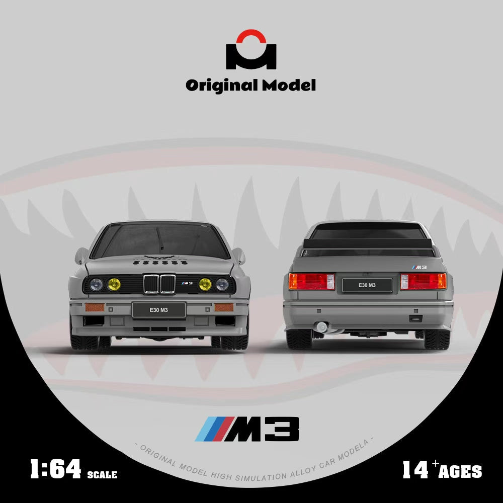 [Preorder] Original Model 1:64 BMW E30 M3 Shark livery OM647809