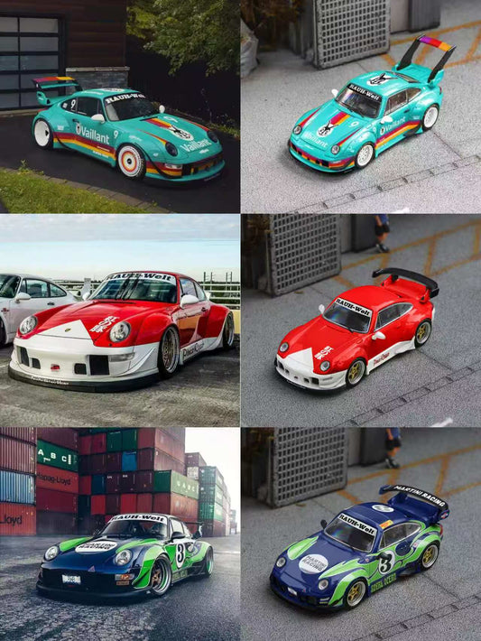 [Preorder] Star Model 1:64 Porsche Rauh-Welt Widebody Modified RWB993 (3 Versions)