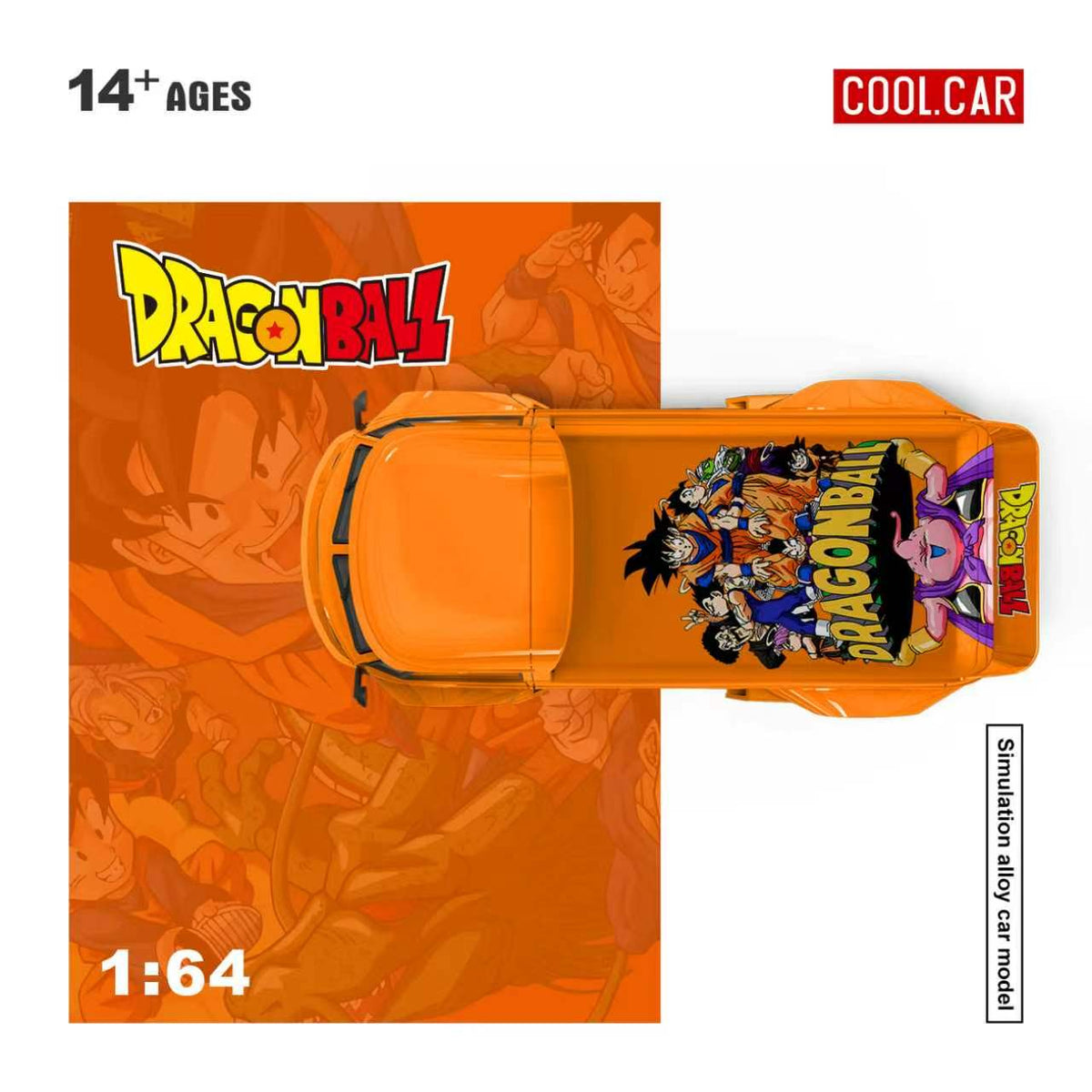 [Preorder] Cool Car 1:64 Volkswagen T1 Dragon Ball Livery CC643925