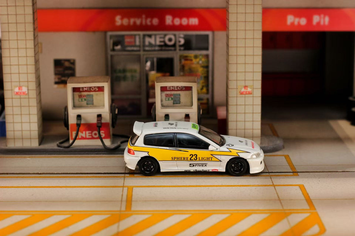 [Preorder] Street Weapon 1:64 Honda Civic EG6 Lighting Livery (2 Colours)