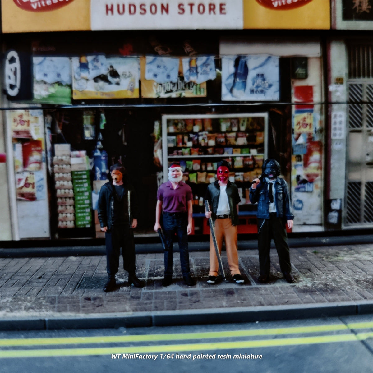 WT Minifactory 1:64 Walled City Youth WT2025062511 (2 Versions)