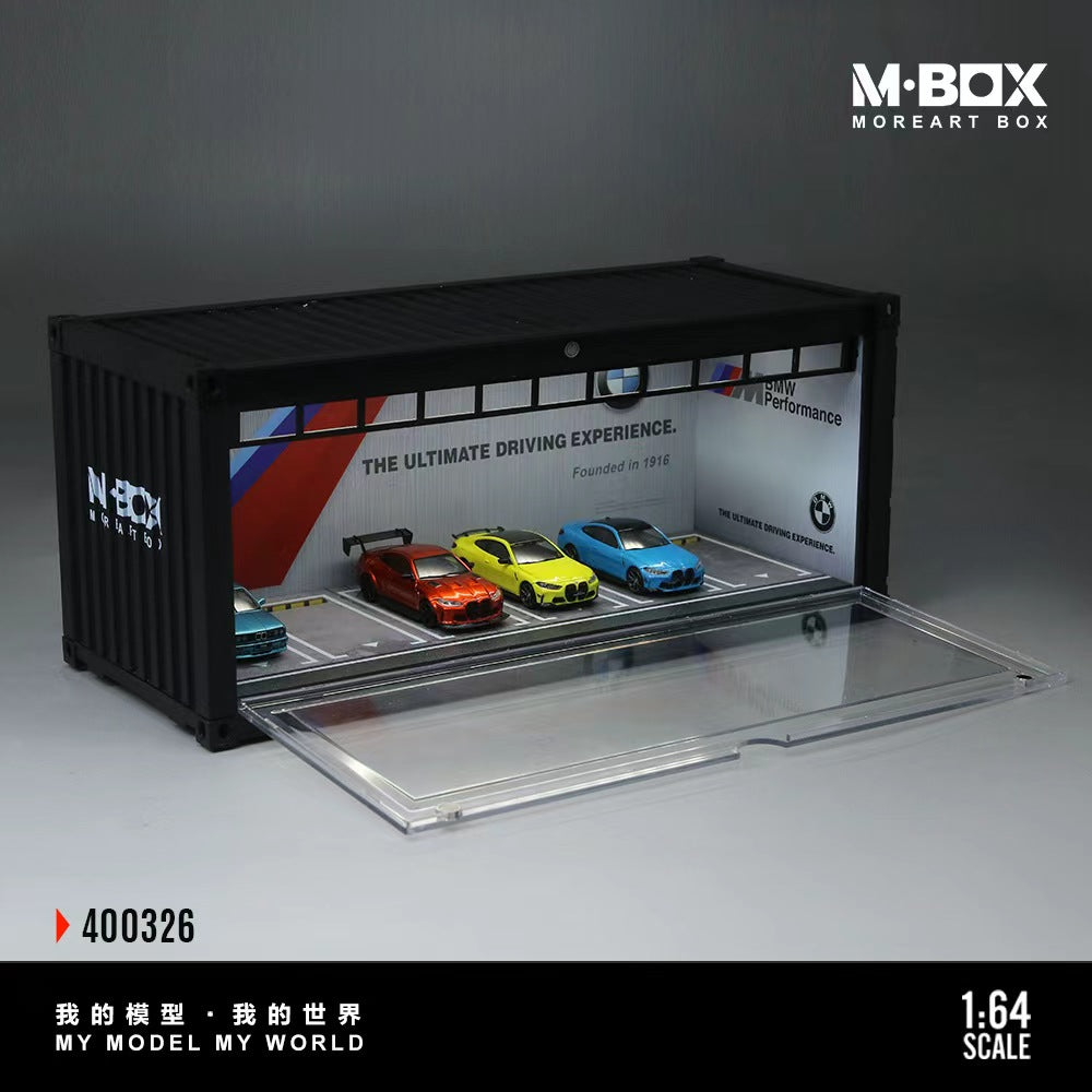 [Preorder] MBOX 1:64 CONTAINER MODEL STORAGE SCENE (2 Versions) MB400325/MB400326