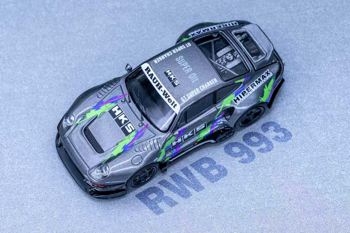 [Preorder] DCM x YF Model 1:64 Porsche Modify 993 (3 Colours)