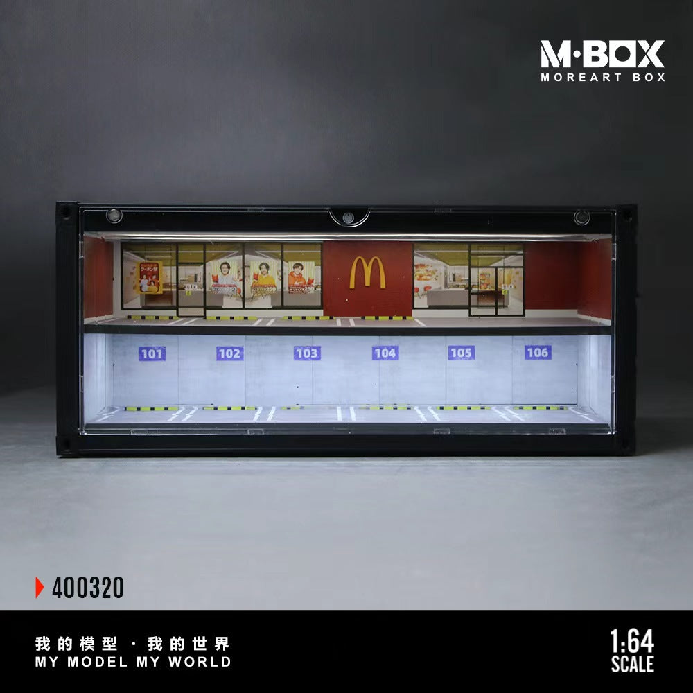 MBOX 1:64 CONTAINER MODEL STORAGE SCENE (2 Versions) MB400319/MB400320