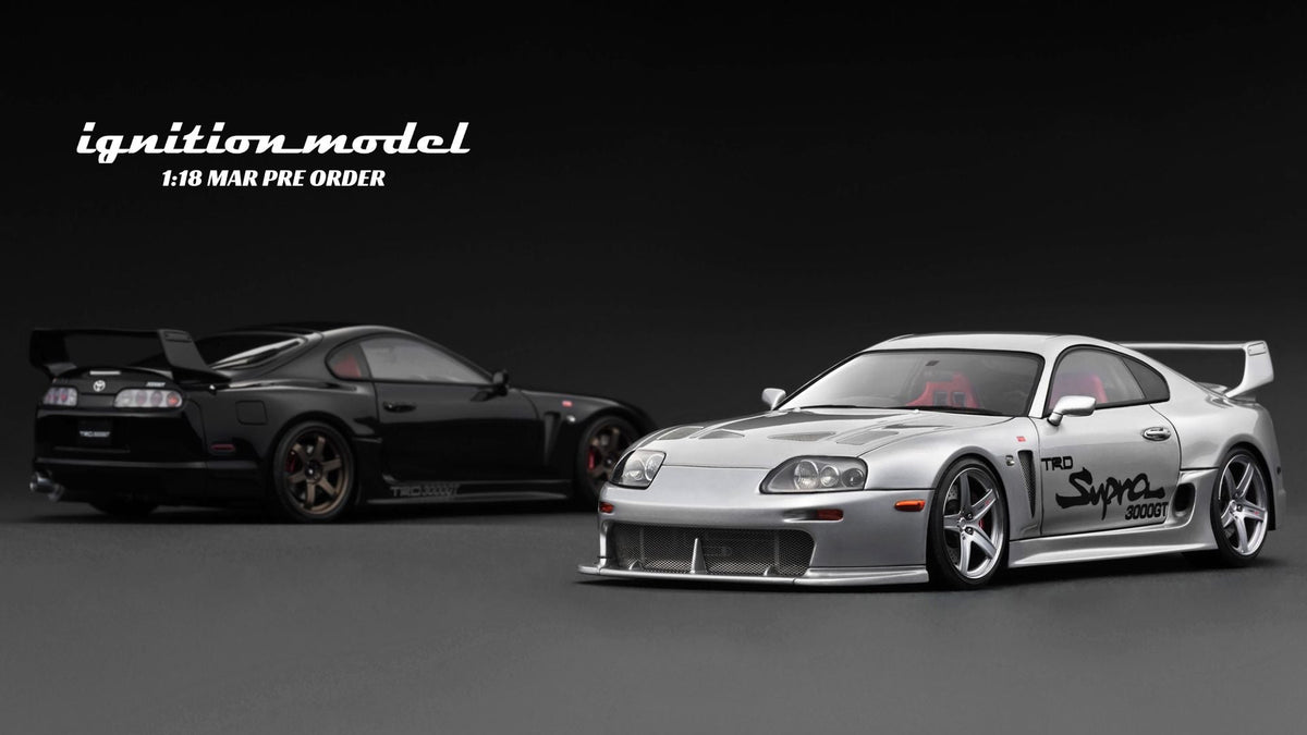 Ignition Model 1:18 Toyota Supra (A80) TRD 3000GT (3 Colors)