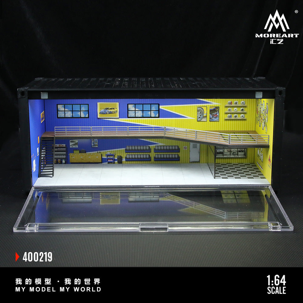 MoreArt 1:64 CONTAINER REPAIR SHOP SCENARIO J MO400219