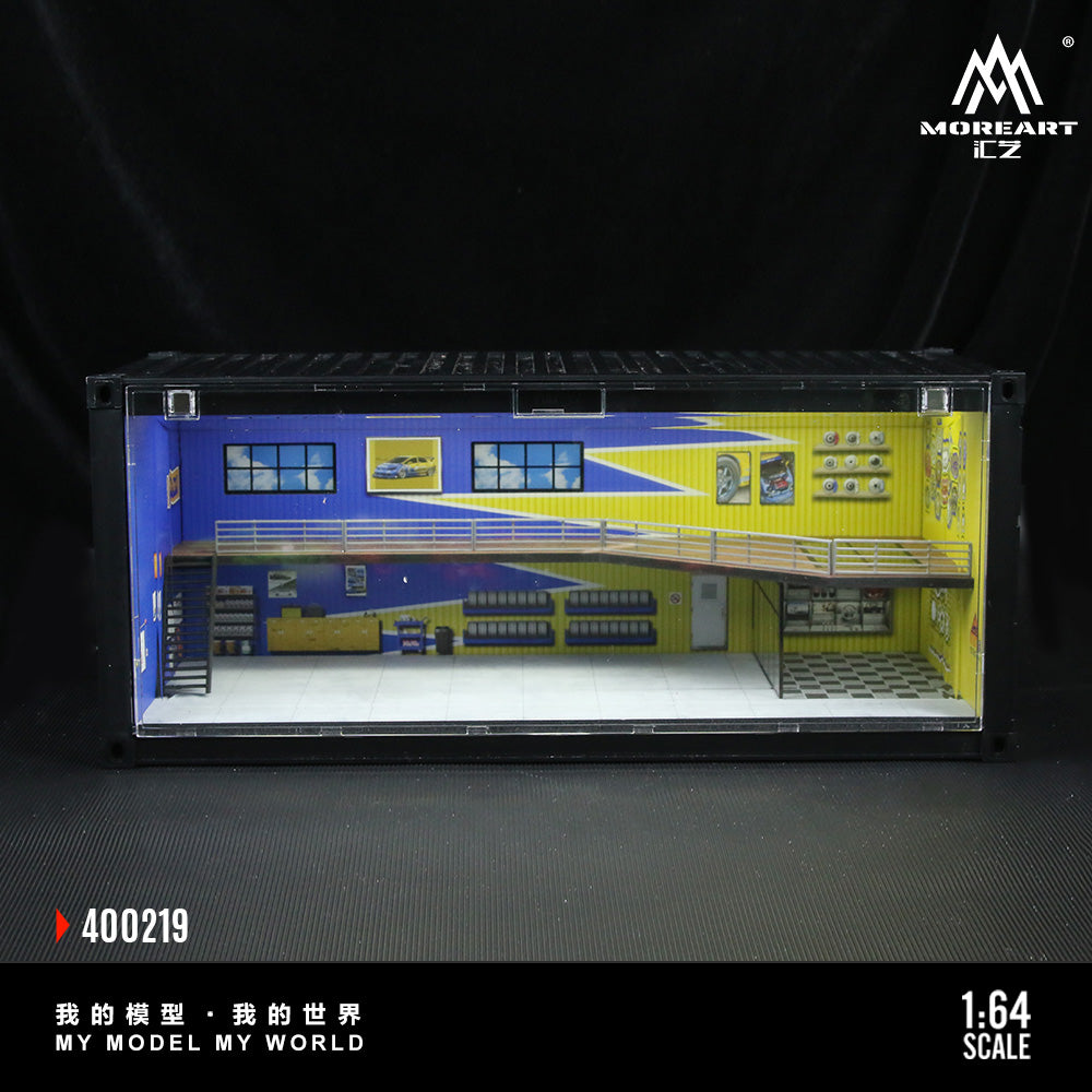 MoreArt 1:64 CONTAINER REPAIR SHOP SCENARIO J MO400219