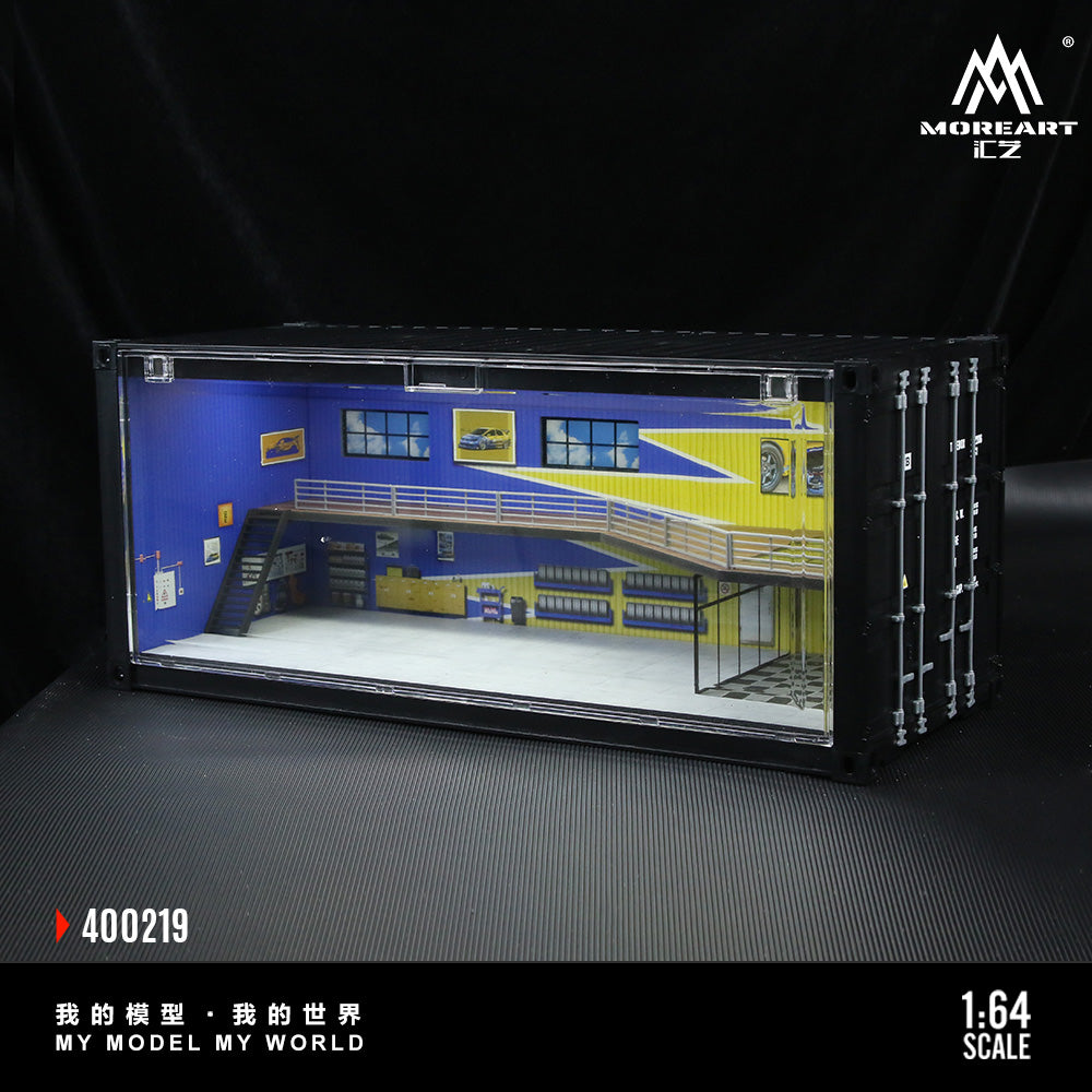 MoreArt 1:64 CONTAINER REPAIR SHOP SCENARIO J MO400219